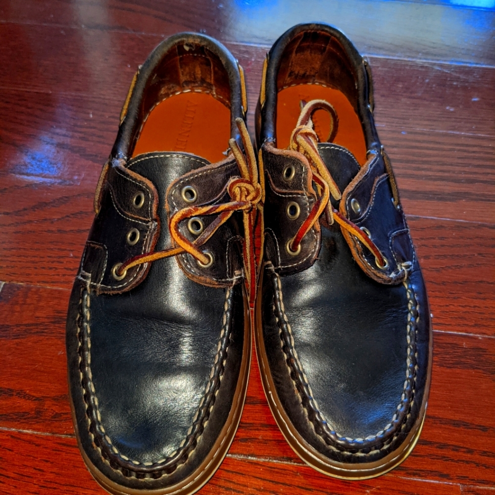 Allen Edmonds 6.5 E Eastport boat shoe